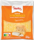 Râpé de 3 fromages Maasdam, Emmental, Mozzarella - Netto dans le catalogue Netto