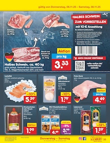 Schweinefleisch im aktuellen Netto Marken-Discount Prospekt (Mannheim) Schweinefleisch im Netto Marken-Discount Prospekt "Aktuelle Angebote" mit 63 Seiten (Mannheim)