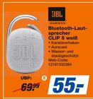 Bluetooth-Lautsprecher CLIP 5 weiß Angebote von JBL bei expert Münster für 55,00 €