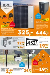 Solar-LED-Lampen im Globus-Baumarkt Prospekt in Wolfsburg Aktueller Globus-Baumarkt Prospekt mit Solar-LED-Lampen, "Immer eine Idee besser", Seite 9