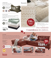 Aktueller buss Prospekt mit Sofa, "VORFREUDE das schönste Gefühl", Seite 23