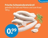 Frische Schweinsbratwürstl bei V-Markt im Füssen Prospekt für 0,99 €