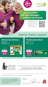mea - meine apotheke Prospekt Unsere September-Angebote mit  Seiten in Annaberg-Buchholz und Umgebung