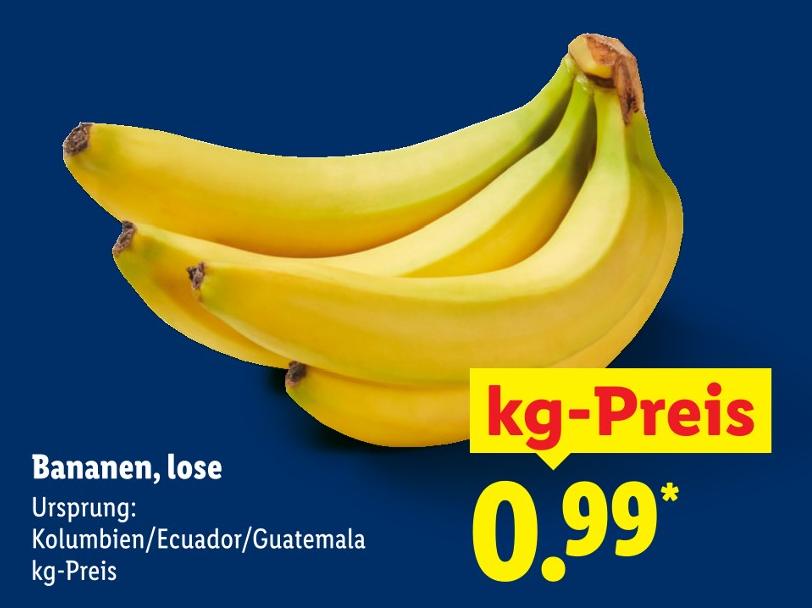 Bananen, lose