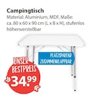 Campingtisch von  im aktuellen V-Markt Prospekt für 34,99 €