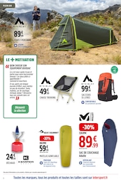 Offre Camping dans le catalogue Intersport du moment à la page 2