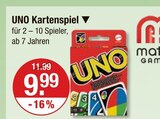 UNO Kartenspiel Angebote bei V-Markt Memmingen für 9,99 €