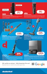 Staubsauger Angebot im aktuellen dodenhof TechnikWelt Prospekt auf Seite 8