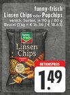 Aktuelle Chips Angebote bei EDEKA in Remscheid Aktuelles Linsen Chips Angebot bei EDEKA in Remscheid ab 1,49 €