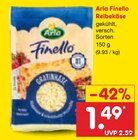 Aktuelles Finello Reibekäse Angebot bei Netto Marken-Discount in Remscheid ab 1,49 €