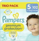 Changes bébé premium protection - PAMPERS en promo chez Casino Supermarchés Drancy à 38,10 €
