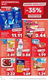 Milch im Kaufland Prospekt in Celle Aktueller Kaufland Prospekt mit Milch, "Hier bin ich richtig", Seite 15