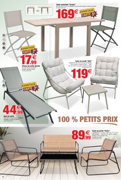 Promos Chaise Pliante dans le catalogue "Vive le PRINTEMPS" de Bazarland Chaise Pliante en promo dans le catalogue Bazarland à la page 6