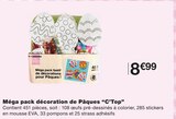 Méga pack décoration de Pâques - C’Top en promo chez Monoprix Argenteuil à 8,99 €