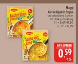 Buchstaben Suppe Angebote von Maggi bei Marktkauf Erlangen für 0,59 €