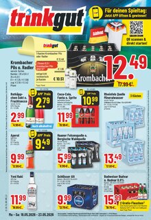 Krombacher im Trinkgut Prospekt "Aktuelle Angebote" mit 10 Seiten (Velbert)