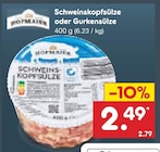 Schweinskopfsülze Angebote bei Netto Marken-Discount Görlitz für 2,49 €