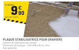 Plaque stabilisatrice pour graviers en promo chez Tout Faire Alès à 9,90 €