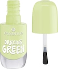 Gel Nagellack 42 Dancing Green von essence im aktuellen dm-drogerie markt Prospekt