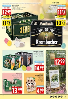 Krombacher im EDEKA Prospekt "Aktuelle Angebote" mit 28 Seiten (Osnabrück)