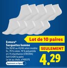 Socquettes homme - ESMARA en promo chez Lidl Metz à 4,29 €