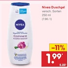 Duschgel von Nivea für 1,99 € bei Netto Marken-Discount im Angebot Duschgel von Nivea im aktuellen Netto Marken-Discount Prospekt