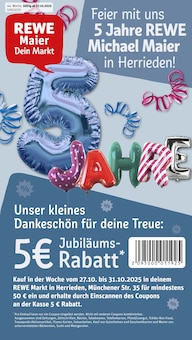 Aktueller REWE Herrieden Prospekt REWE Prospekt Herrieden "Dein Markt" mit 38 Seiten
