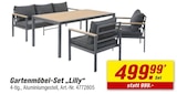 toom Baumarkt Troisdorf - Gartenmöbel-Set 'Lilly' Angebot im Prospekt Gartenmöbel-Set 'Lilly' bei toom Baumarkt im Troisdorf Prospekt für 499,99 €