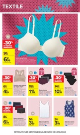 Promos Soutien-Gorge dans le catalogue "LE MOIS DES SUPPORTERS" de Carrefour Soutien-Gorge en promo dans le catalogue Carrefour à la page 60