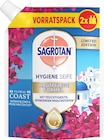 Flüssigseife Floral Coast Wassermelonen & Pfirsichblüten Duft, Nachfüllpack im dm-drogerie markt Prospekt Flüssigseife Floral Coast Wassermelonen & Pfirsichblüten Duft, Nachfüllpack von Sagrotan im aktuellen dm-drogerie markt Prospekt für 3,45 €