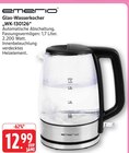 Glas-Wasserkocher „WK-130126“ Angebote von emerio bei Marktkauf Friedrichshafen für 12,99 €
