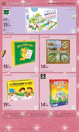Prix et réduction Jeu dans le prospectus Intermarché en cours Offre Jeu dans le catalogue Intermarché du moment à la page 72