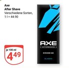 After Shave Angebote von Axe bei GLOBUS Wolfenbüttel für 4,49 €