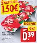 Joghurt mit der Ecke von Müller für 0,39 € bei EDEKA im Angebot Joghurt mit der Ecke von Müller im aktuellen EDEKA Prospekt