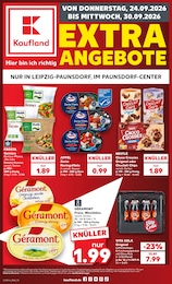 Kaufland Prospekt für Eilenburg mit 8 Seiten Kaufland Prospekt "EXTRA-ANGEBOTE" für Eilenburg, 8 Seiten, 24.09.2026 - 30.09.2026