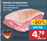 Aktuelles Schinken-Krustenbraten Angebot bei Netto Marken-Discount in Ingolstadt ab 4,79 €