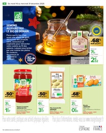 Prix et réduction Miel dans le prospectus Carrefour en cours Offre Miel dans le catalogue Carrefour du moment à la page 16