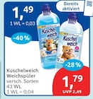 Weichspüler von Kuschelweich im aktuellen budni Prospekt