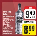 Vodka Angebote von Three Sixty bei EDEKA Leipzig für 8,99 €