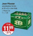 Pilsener von Jever im aktuellen V-Markt Prospekt für 11,99 €