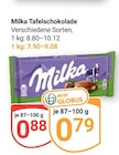 Tafelschokolade Angebote von Milka bei GLOBUS Saarlouis für 0,88 €