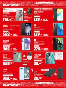 Smartphone im MediaMarkt Saturn Prospekt "Gutscheinheft" mit 16 Seiten (Karlsruhe)