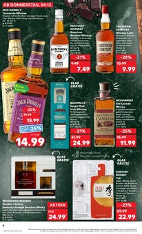 Jack Daniels im aktuellen Kaufland Prospekt (Dinslaken) Jack Daniels im Kaufland Prospekt "KNĂśLLER" mit 74 Seiten (Dinslaken)