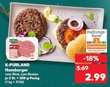 Hamburger bei Kaufland im Bargteheide Prospekt für 2,99 €