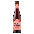 Bière belge à la cerise - MORT SUBITE en promo chez Carrefour Market Bière belge à la cerise - MORT SUBITE dans le catalogue Carrefour Market