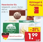Becher Eis im Angebot bei Netto Marken-Discount in Erfurt Becher Eis Angebote von Hexen bei Netto Marken-Discount Erfurt für 1,99 €