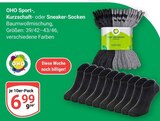 Sport-, Kurzschaft- oder Sneaker-Socken im Angebot bei GLOBUS in Hürth Sport-, Kurzschaft- oder Sneaker-Socken Angebote von OHO bei GLOBUS Hürth für 6,99 €