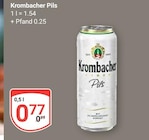 Pils Angebote von Krombacher bei GLOBUS Erlangen für 0,77 €