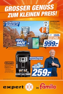 Kaffeevollautomat im aktuellen expert Prospekt (Bielefeld) Kaffeevollautomat im expert Prospekt "Top Angebote" mit 8 Seiten (Bielefeld)
