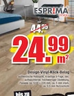 Ihr Teppichfreund Affing - Design-Vinyl-Klick-Belag Angebot im Prospekt Design-Vinyl-Klick-Belag bei Ihr Teppichfreund im Affing Prospekt für 24,99 €
